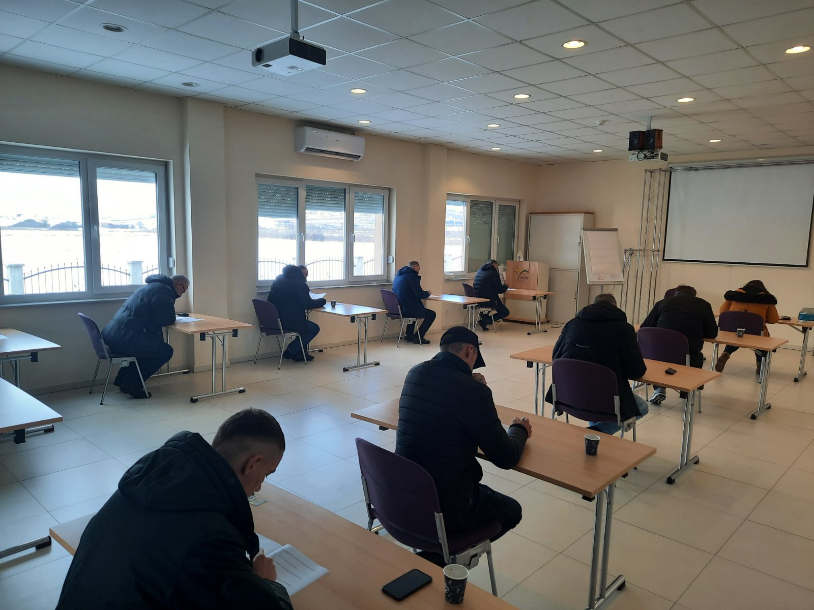 Првиот круг на тестирање за потенцијалните грантисти за проектот IWRM-K.