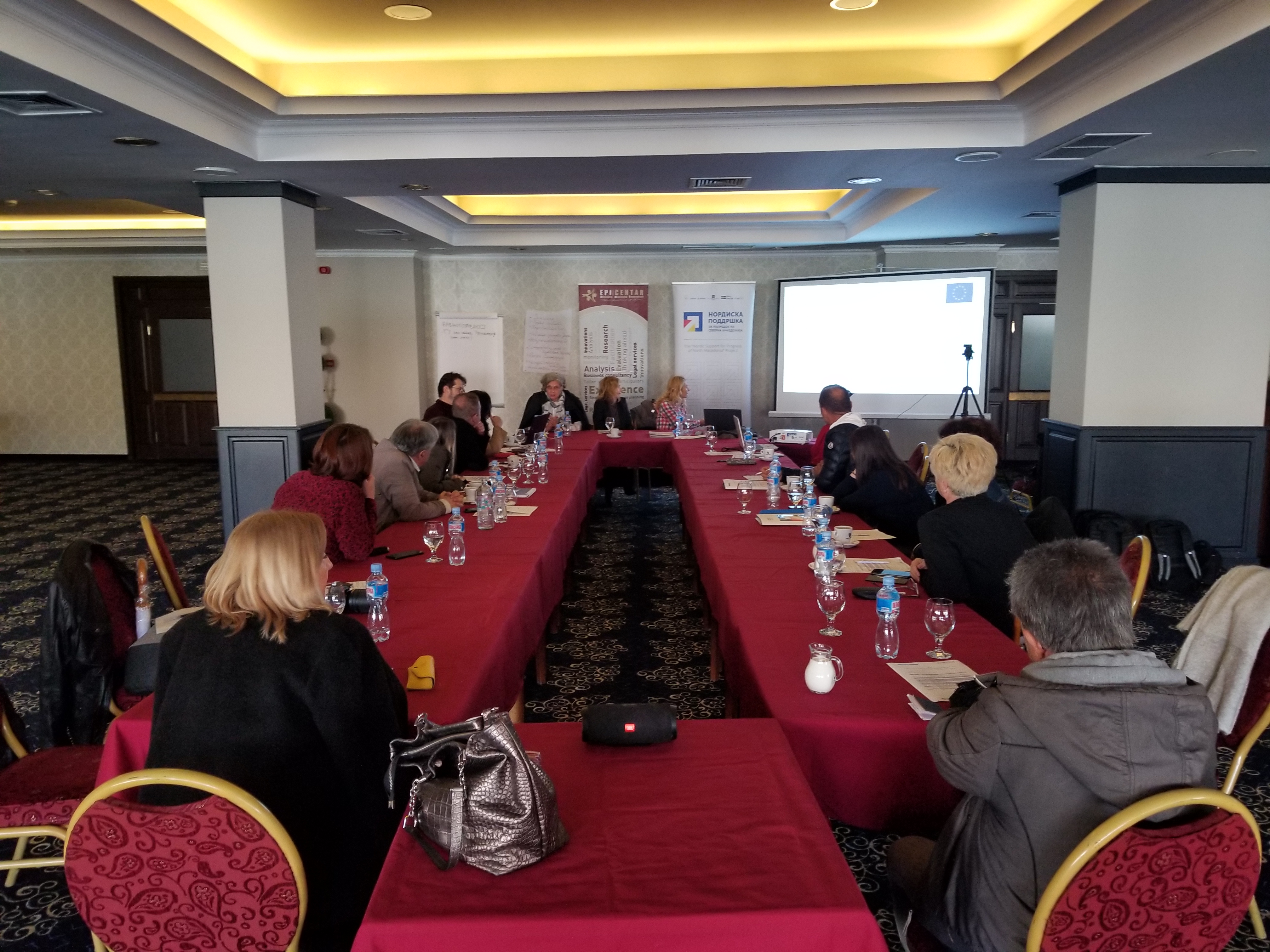 Three interactive trainings and discussions of journalists on the EU integration of North Macedonia were held