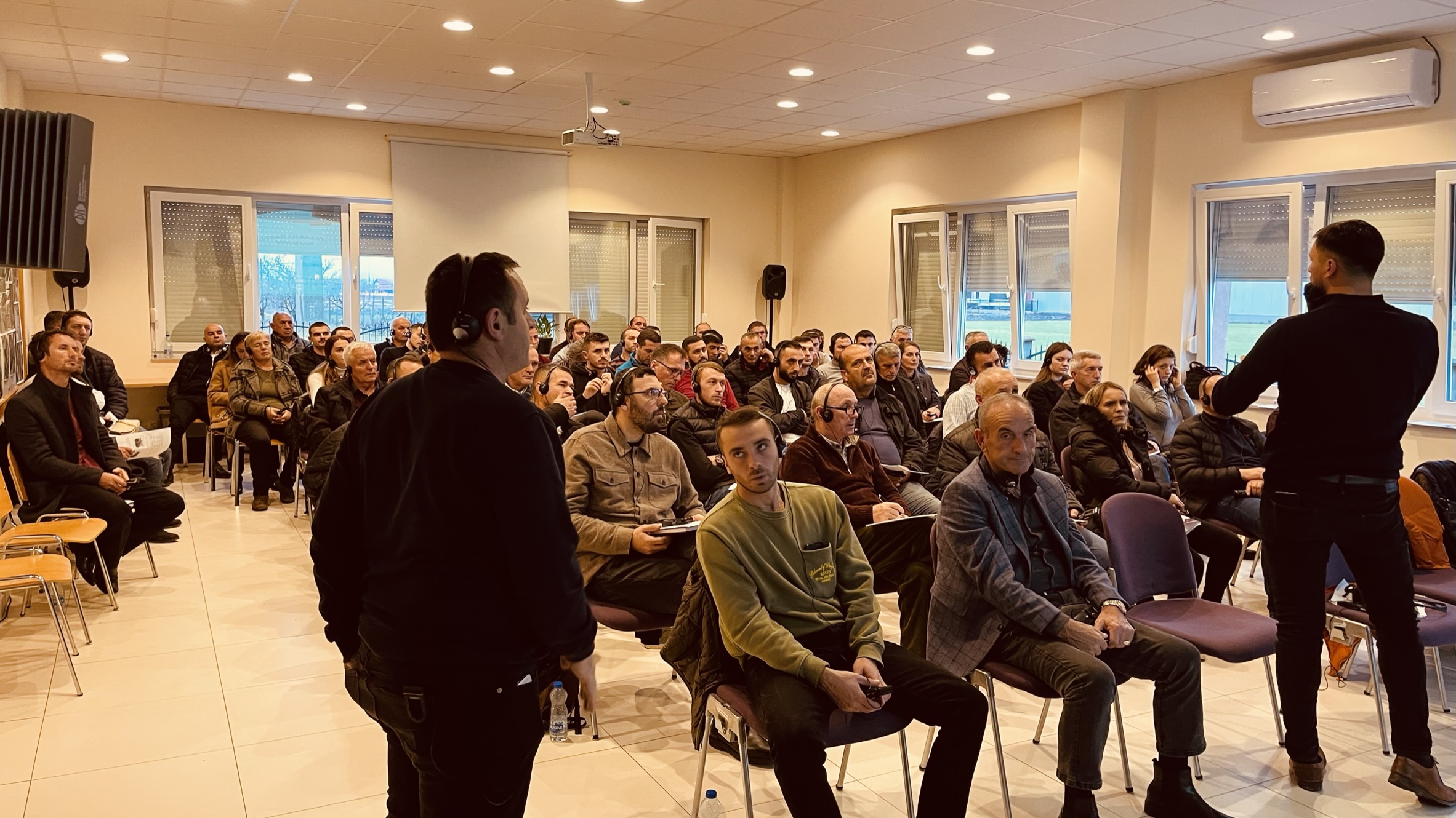 First round of training on good agricultural practices of the Technical Support for Agriculture in Kosovo (IWRM-K) program