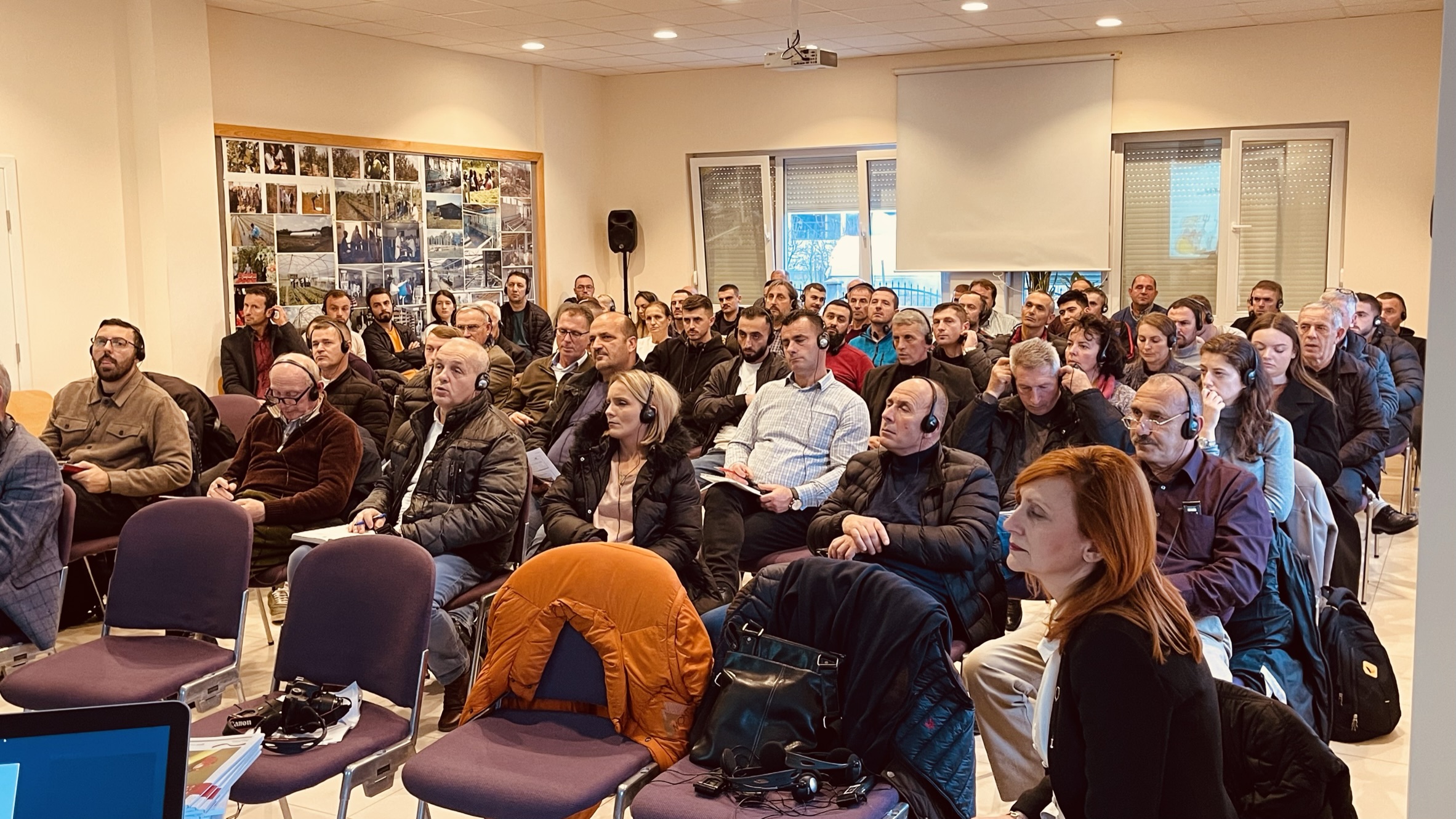 First round of training on good agricultural practices of the Technical Support for Agriculture in Kosovo (IWRM-K) program